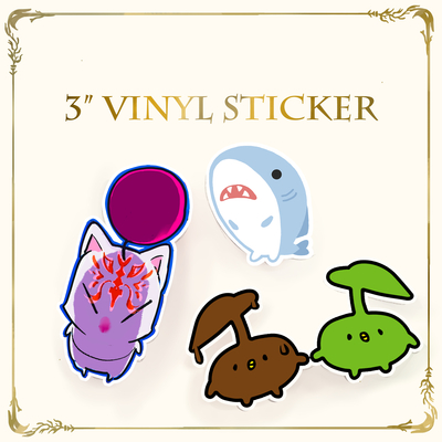 Ffxiv 3" vinyl sticker