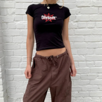 SLIPKNOT CROPPED TEE - Thumbnail 2