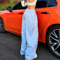 Y2K RELAXED TRACK PANTS - Thumbnail 4