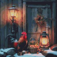 On Guard Cross Stitch Pattern - Thumbnail 1