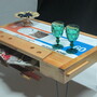 Cassette Tape Coffee Table, Coffee Table, Pine wood Coffee Table, Table, interesting Coffee Table-1
