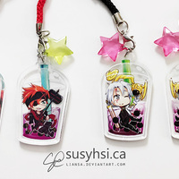 CLEARANCE: Small Anime Acrylic Charms 20% OFF DISCOUNT - Thumbnail 4