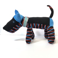 Sock Dog - Red, Blue, and Black - Thumbnail 2