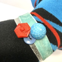Sock Dog - Red, Blue, and Black - Thumbnail 3