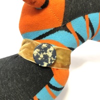 Sock Dog - Orange, Blue, and Black - Thumbnail 2