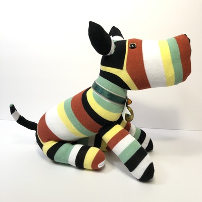 Sock Dog - Colorful Stripe 