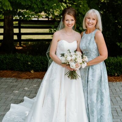 Simple a line lace wedding dress mermaid bridal dresses 