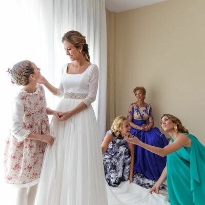 Simple boho wedding dress mermaid bridal dresses 