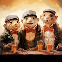 Mongoose Friends Cross Stitch Pattern - Thumbnail 2