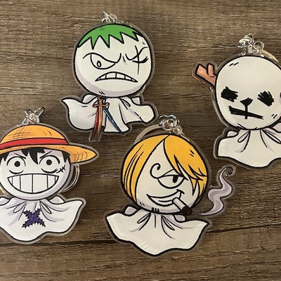 One piece teru teru bozu keychain - Thumbnail 3
