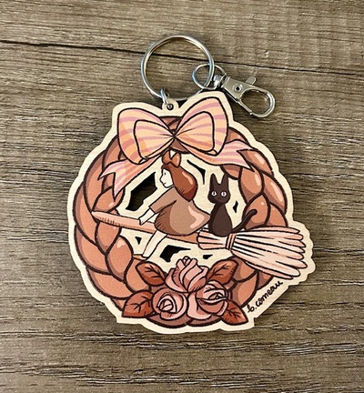 Kiki Bread Keychain