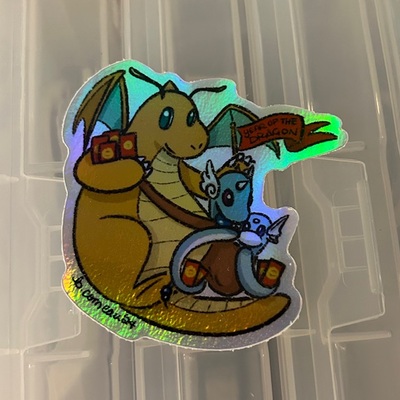 Year of the dragon sticker