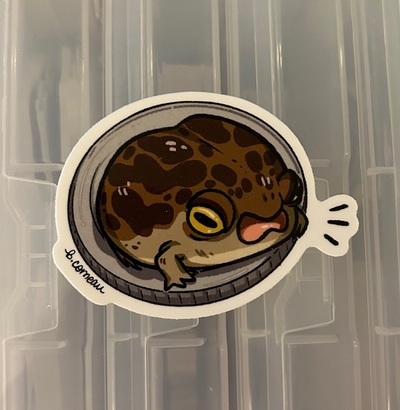 Screaming Frog Sticker