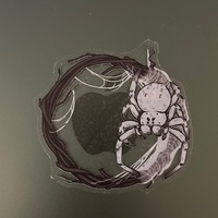 Velvet Spider Sticker - Thumbnail 1
