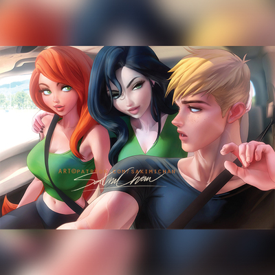 Kim x Shego x Ron Poster #603