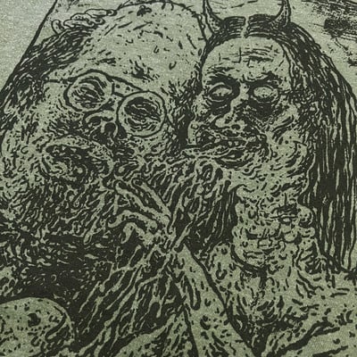 Fleshcrumbles x kingcobrajfs - t shirt