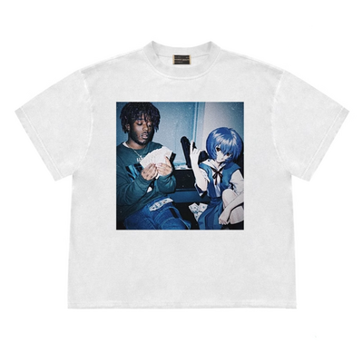 Lil uzi vert x eva t shirt - Thumbnail 1