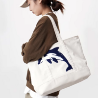 *Free Shipping*DOLPHIN CORDUROY SHOULDER BAG - Thumbnail 1