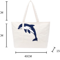 *Free Shipping*DOLPHIN CORDUROY SHOULDER BAG - Thumbnail 6