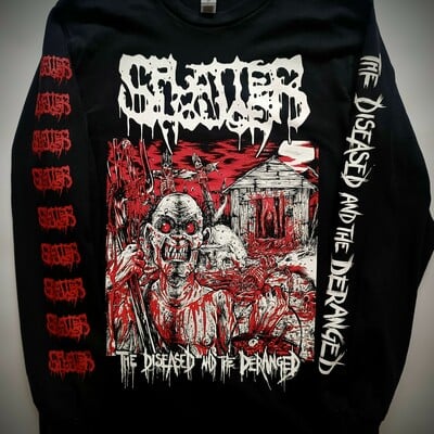 Splatterhouse the diseased and the deranged"  long sleeve shirt