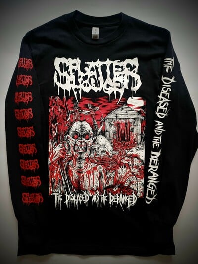 SPLATTERHOUSE The Diseased and the deranged"  Long sleeve shirt