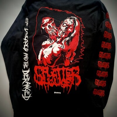 Splatterhouse the diseased and the deranged"  long sleeve shirt