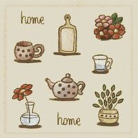 Home Cross Stitch Pattern - Thumbnail 1