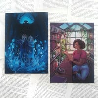 YA SFF a5 book fanart prints - Thumbnail 3