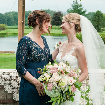 Simple blue lace tea-length mother of the bride groom dresses party gowns evening dress vestidos