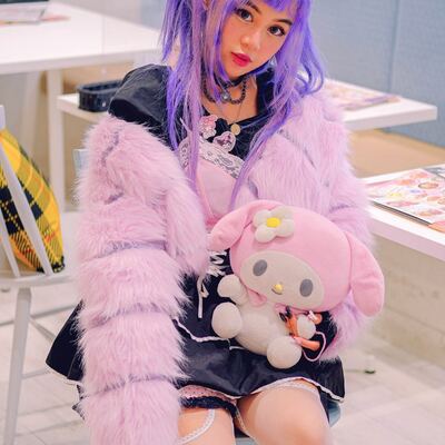 Sugar thrillz bubble fur crop jacket by dolls kill - Thumbnail 1