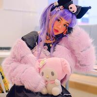 Sugar Thrillz Bubble Fur Crop Jacket by Dolls Kill - Thumbnail 4