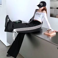 *Free Shipping*RIBBON STRIPE NYLON PANTS - Thumbnail 5