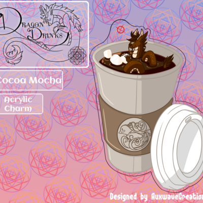 Dragon drinks: cocoa mocha