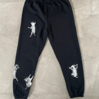 "Kitten Climbers" Sweatpants (black) - Thumbnail 1