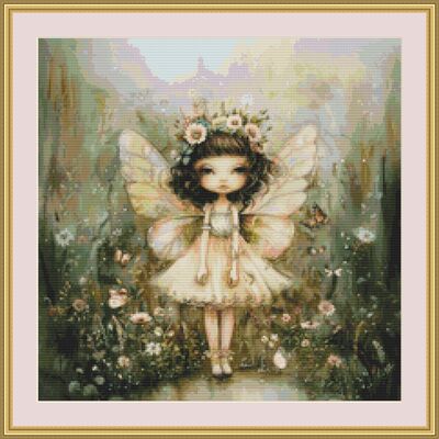 Garden Fairy 7 Cross Stitch Pattern