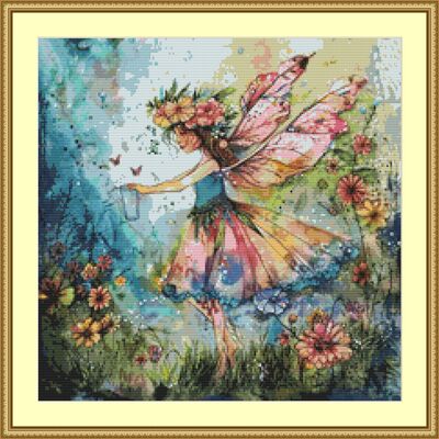 Garden fairy 5 cross stitch pattern - Thumbnail 2