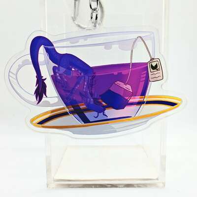 Dragon drinks: blue tea