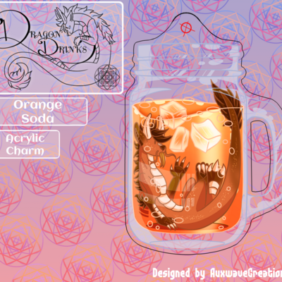 Dragon drinks: orange soda