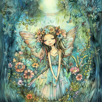 Garden Fairy 3 Cross Stitch Pattern - Thumbnail 2