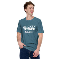 Chicken tender slut Unisex t-shirt - Thumbnail 36