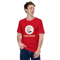 Caucasian t-shirt Unisex - Thumbnail 6