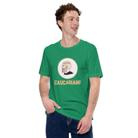Caucasian t-shirt Unisex - Thumbnail 10