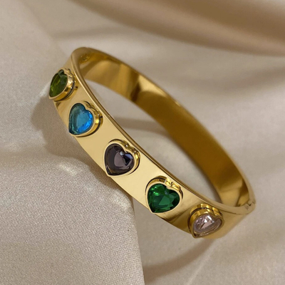 Whatsupchic big love gold bracelet