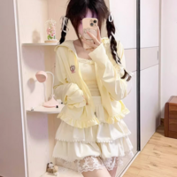 Summer 2024 New Pink Cute Anti-UV Ice Silk Sun Protection Clothes - Thumbnail 4