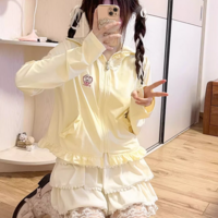 Summer 2024 New Pink Cute Anti-UV Ice Silk Sun Protection Clothes - Thumbnail 6