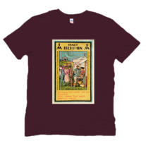 Egg Seller Tent, NotGeld Reproduction on a t-shirt