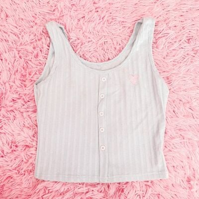 Pastel heart crop top  - Thumbnail 1