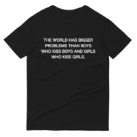 Free Shipping-"THE WORLD HAS BIGGER PROBLEMS" TEE - Thumbnail 2