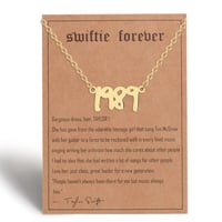 Taylor Swift Inspired Necklace Swiftie Music Lovers Fans Gift Women's Accessories - Thumbnail 1