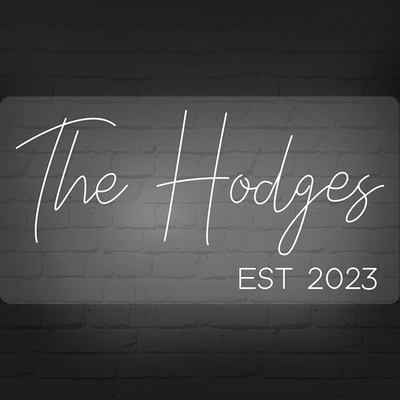 Shop name neon sign wns015